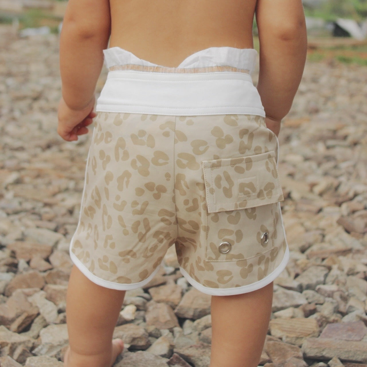 Cheetah Haze Boys Surf Shorts