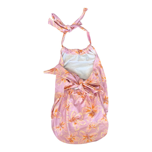 Lilac Blossom Halter Romper