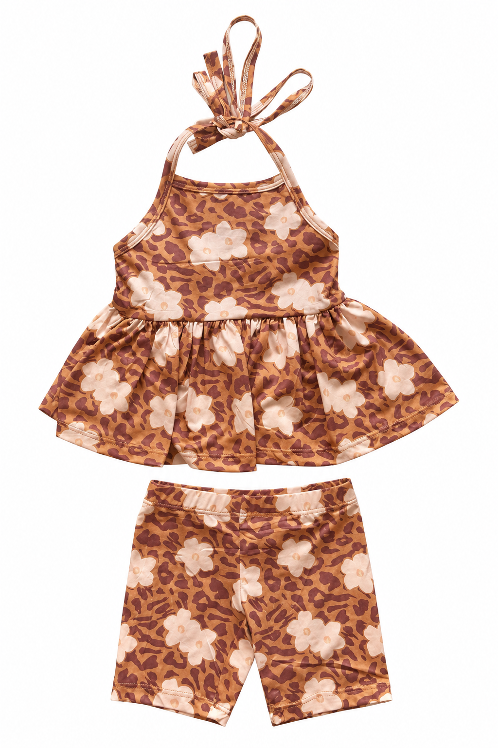 Caramel Leopard Keni Kaena Set