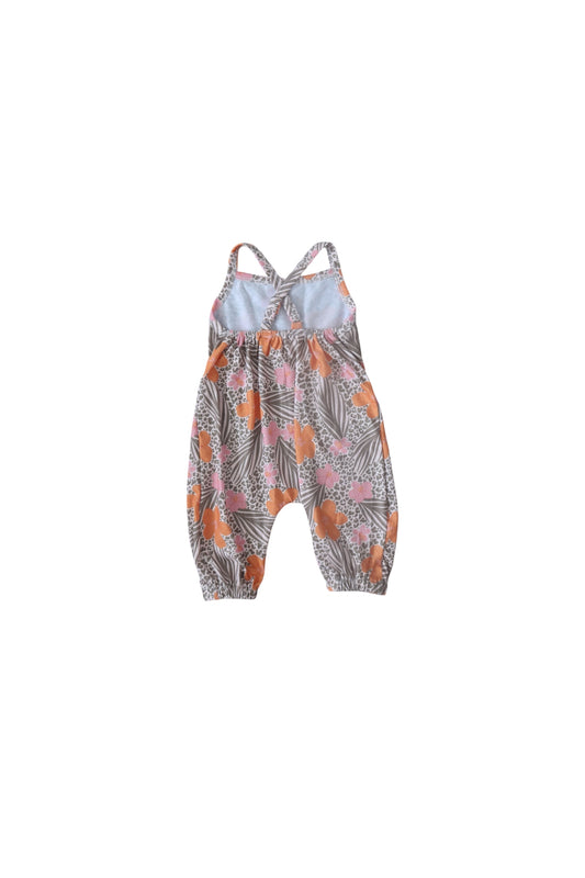 Cheetah Hibiscus Alohi Jumpsuit