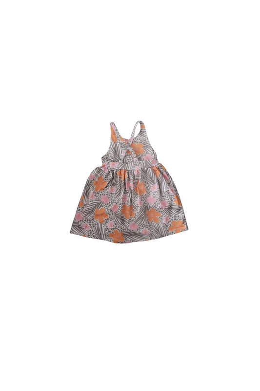 Cheetah Hibiscus Anela Dress