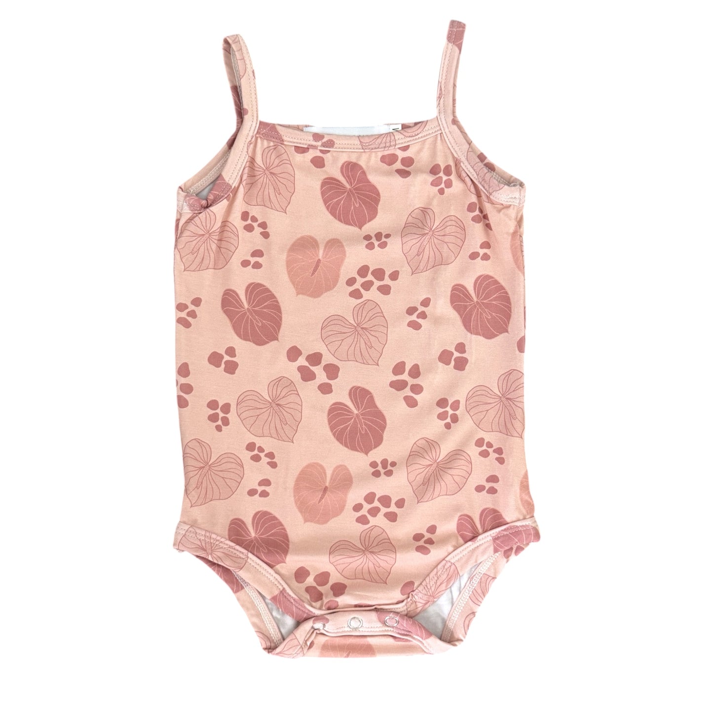 Anthurium Bamboo Tank Onesie