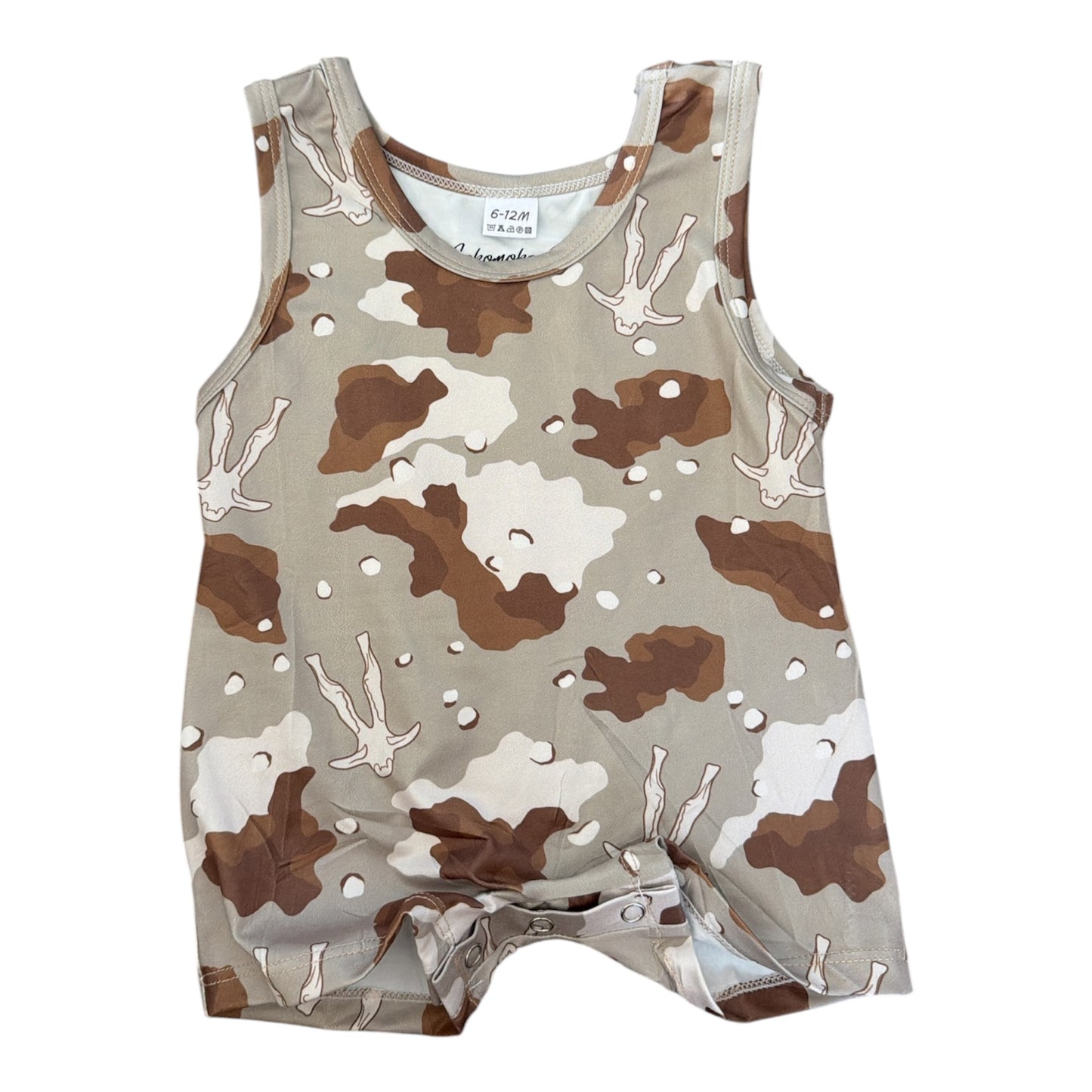 Camo Boars Nalu Romper