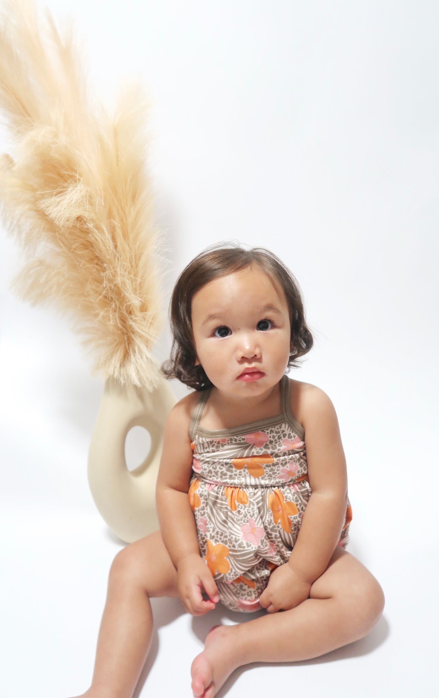 Cheetah Hibiscus Nala Onesie