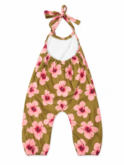 Guava Hibiscus Reyah Jumpsuit