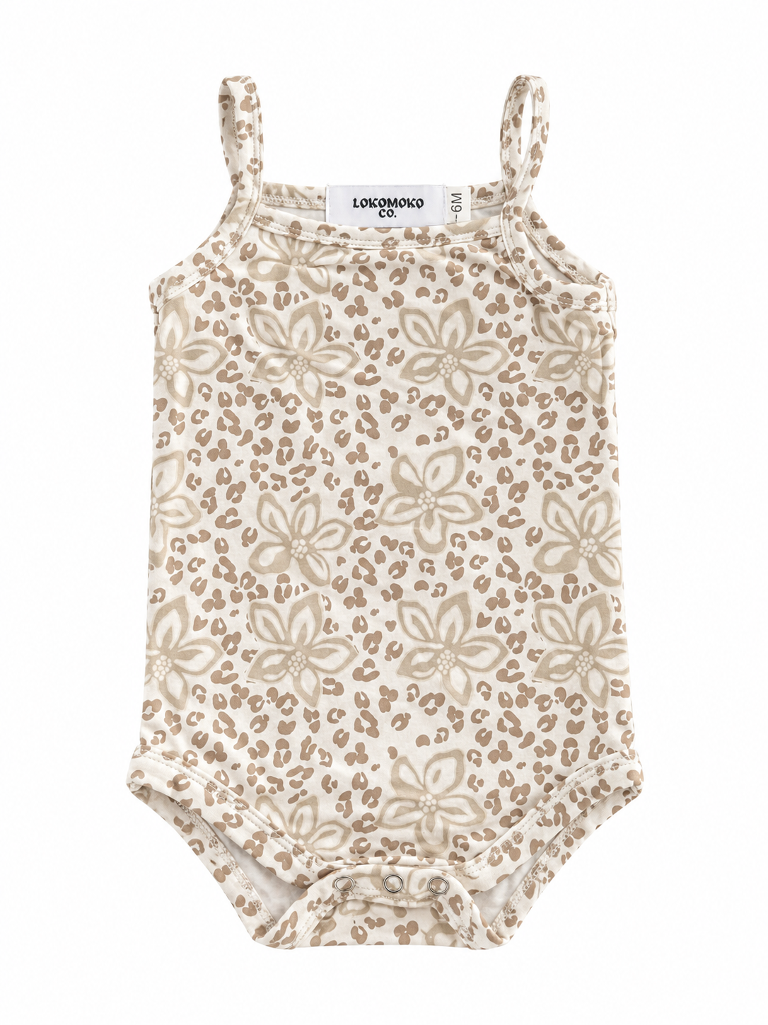 *PREORDER* Cheetah Orchid Bamboo Tank Onesie