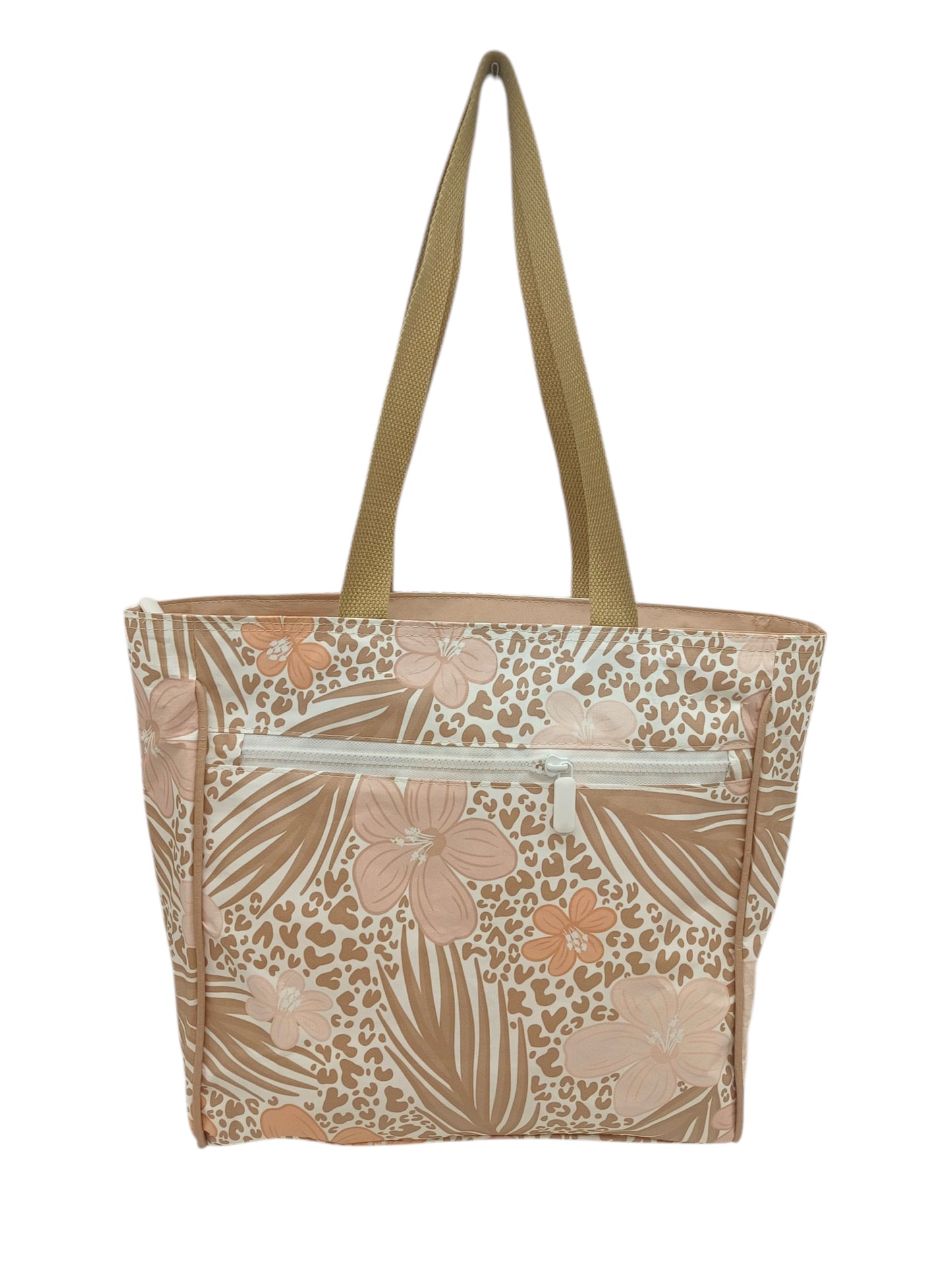 Cheetah Hibiscus Everyday Tote
