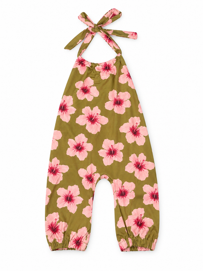 Guava Hibiscus Reyah Jumpsuit