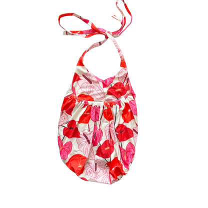 Anthurium Halter Romper