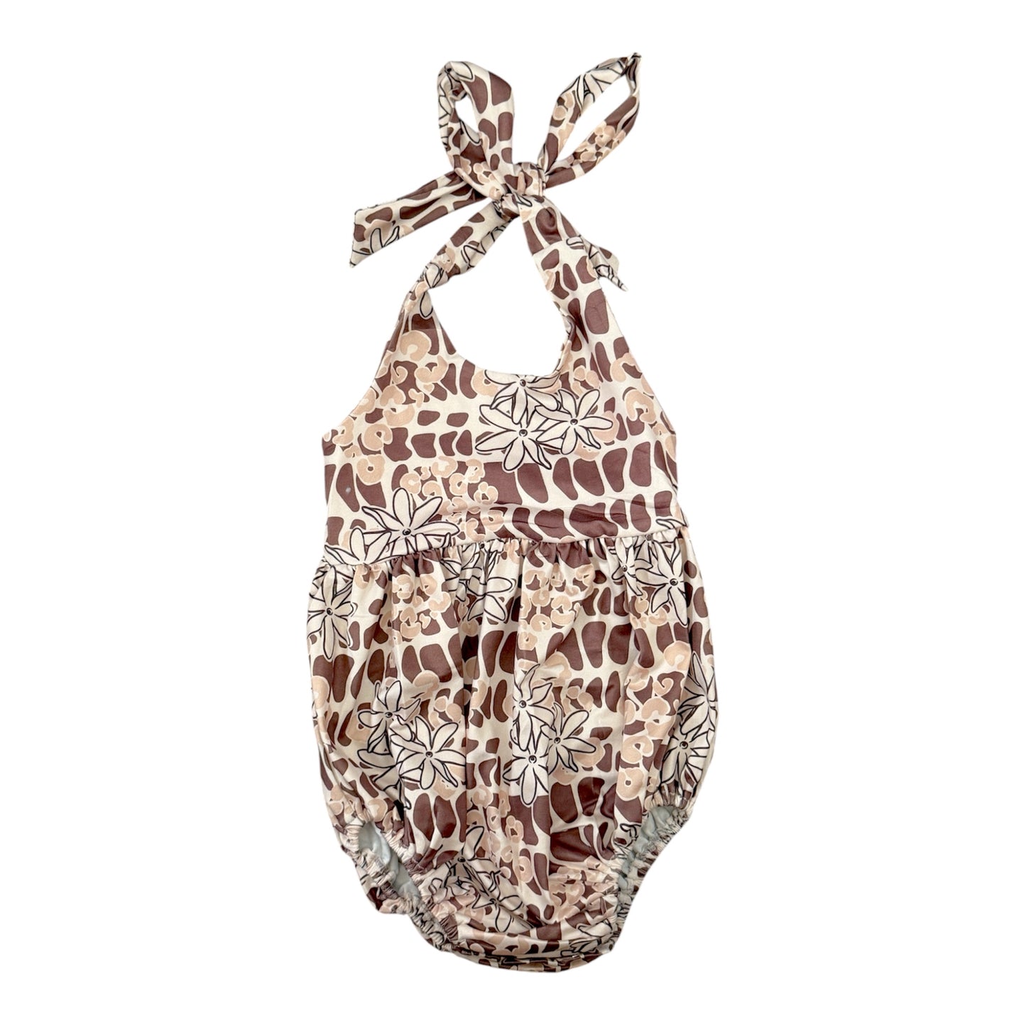 Hebrew Cheetah Tiare Gia Romper