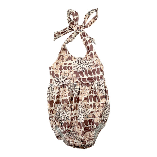 Hebrew Cheetah Tiare Gia Romper