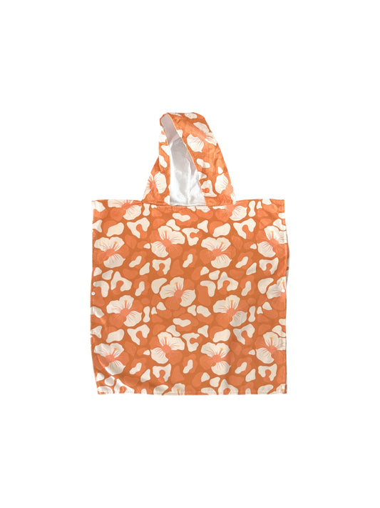 Leopard Hibiscus Hooded Towel