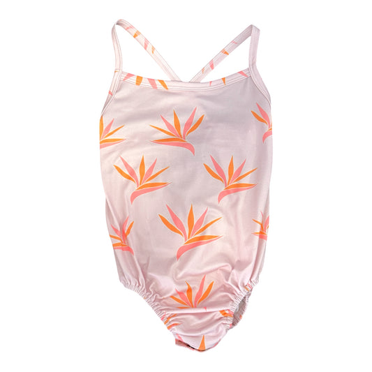 Pink Birds Of Paradise Amora Romper