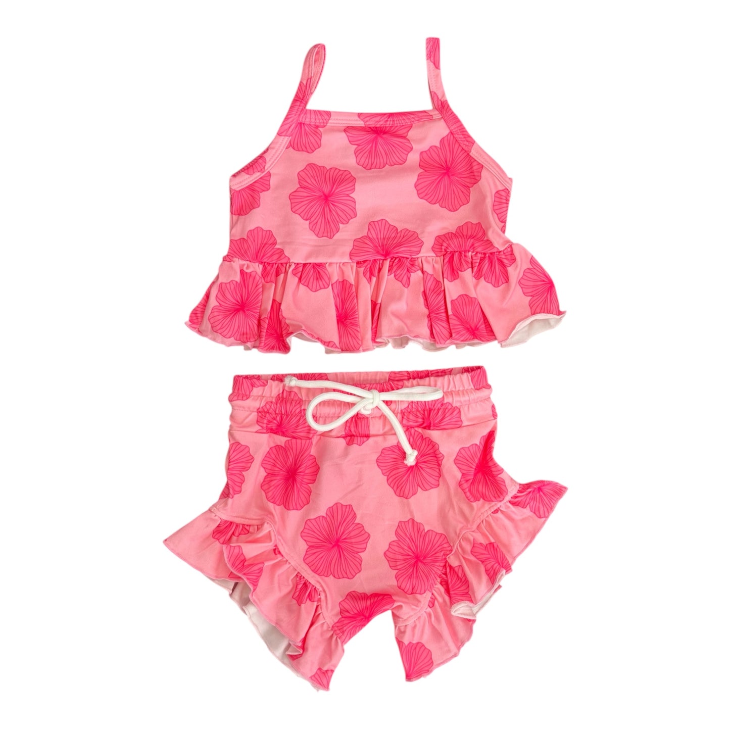 Pink Tides Tank/Shorts Set