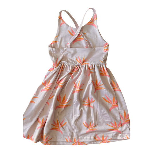 Pink Birds Of Paradise Anela Dress