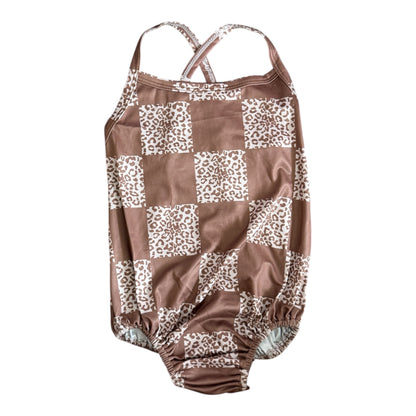Cheetah Check Amora Romper