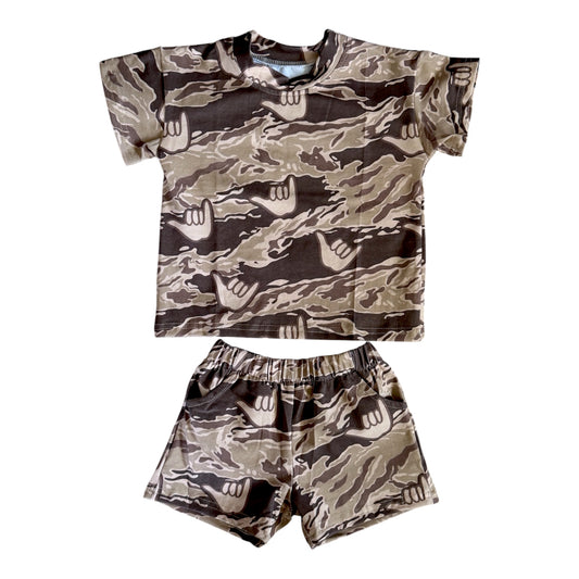 Camo Shaka Nalu Set