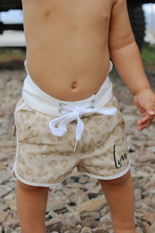 Cheetah Haze Boys Surf Shorts
